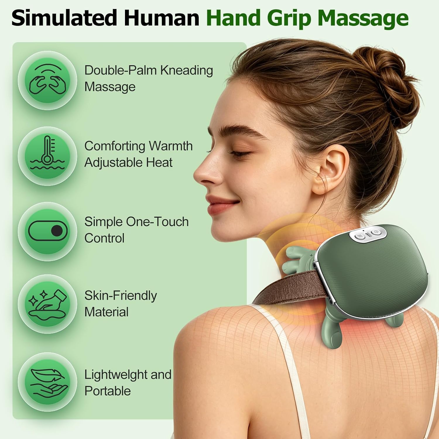 Green Bliss Neck Massager