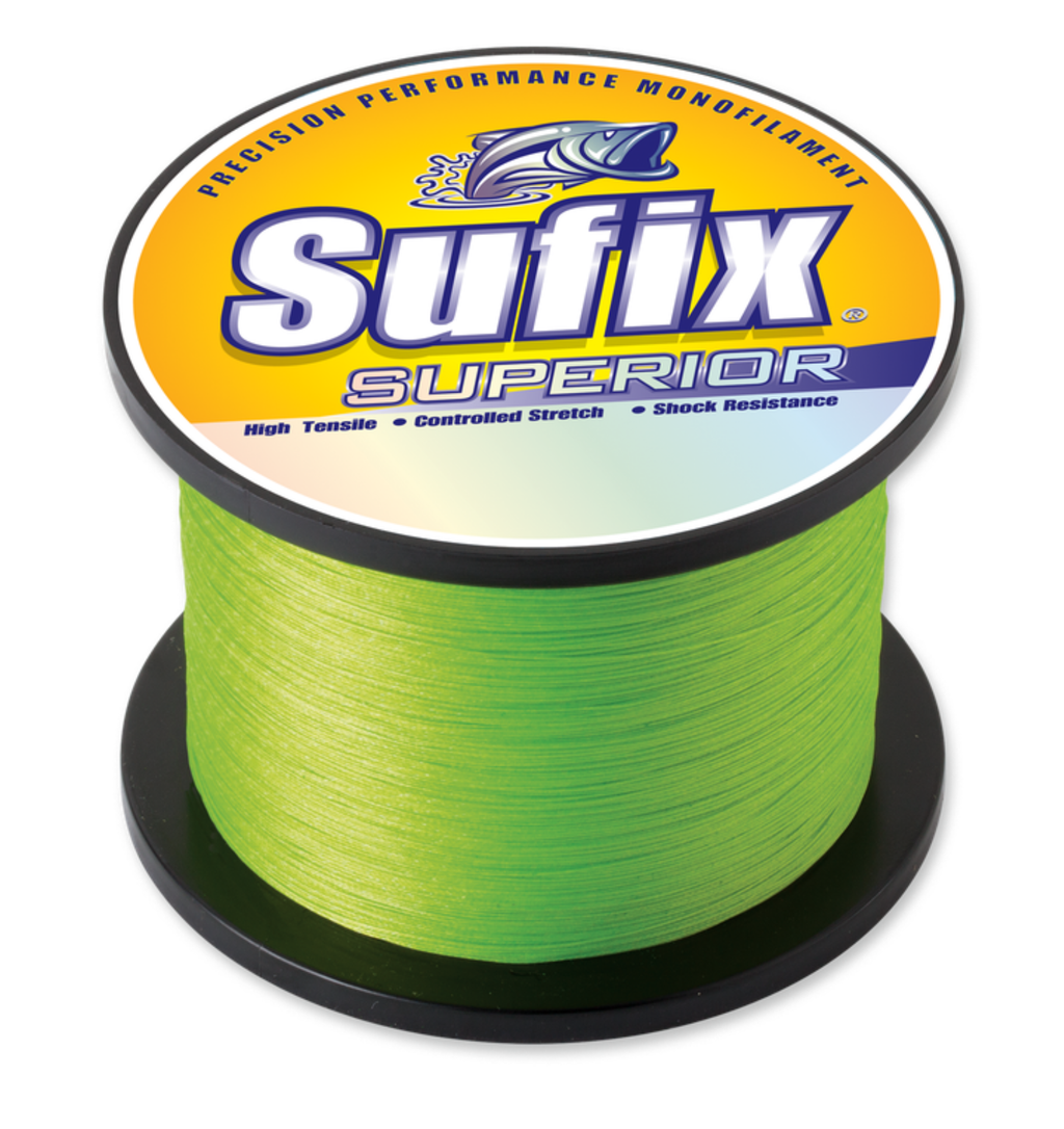 Sufix Superior Monofilament Fishing Line 2.2lb Spool