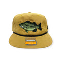 Largemouth Bass Hat - Vintage Rope Snapback